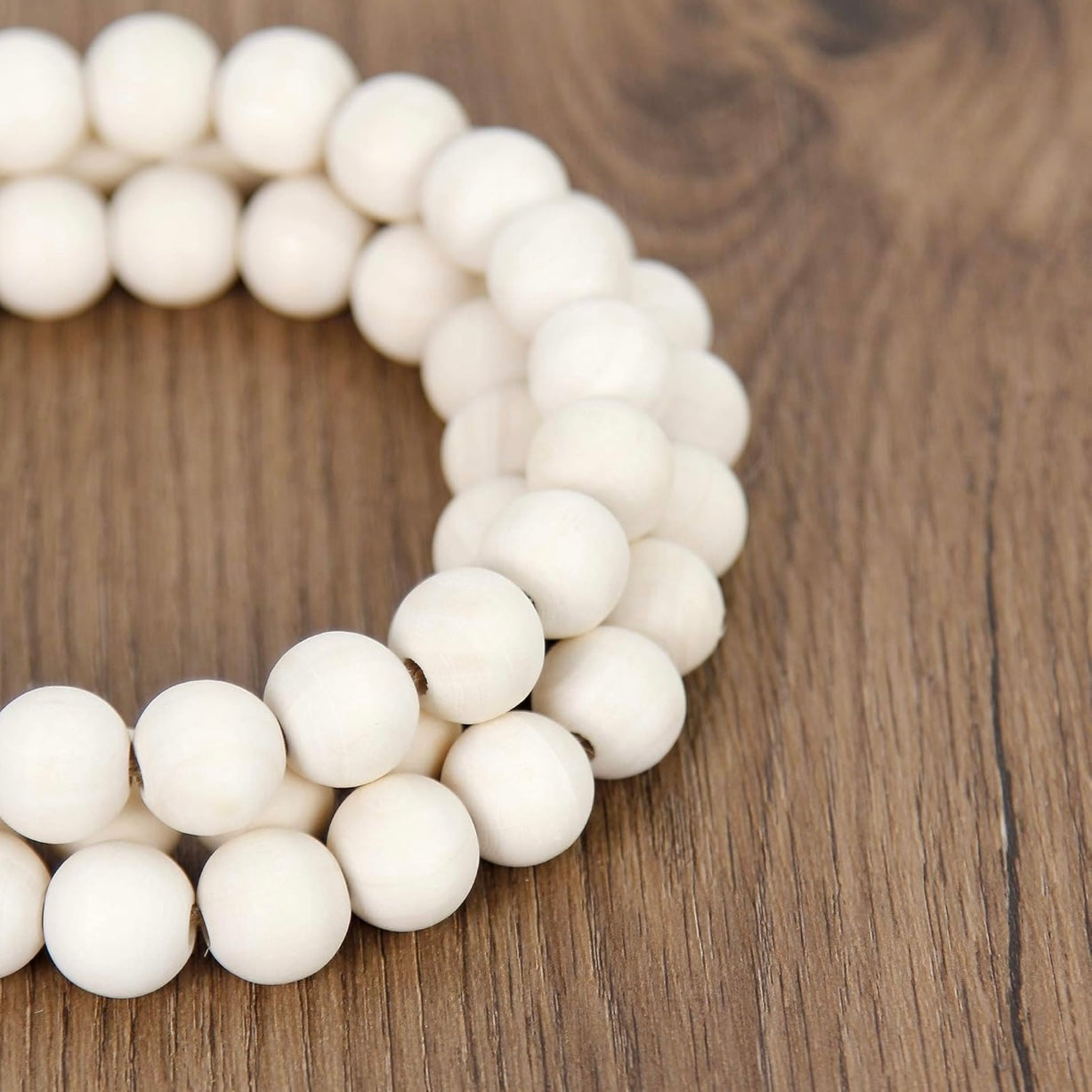 Wood Bead Garland